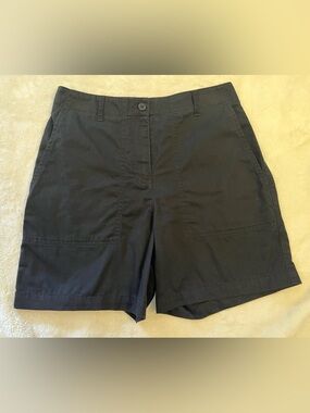 Jones New York Sport Black Cotton Utility Shorts - Women’s Size 4 - High Rise